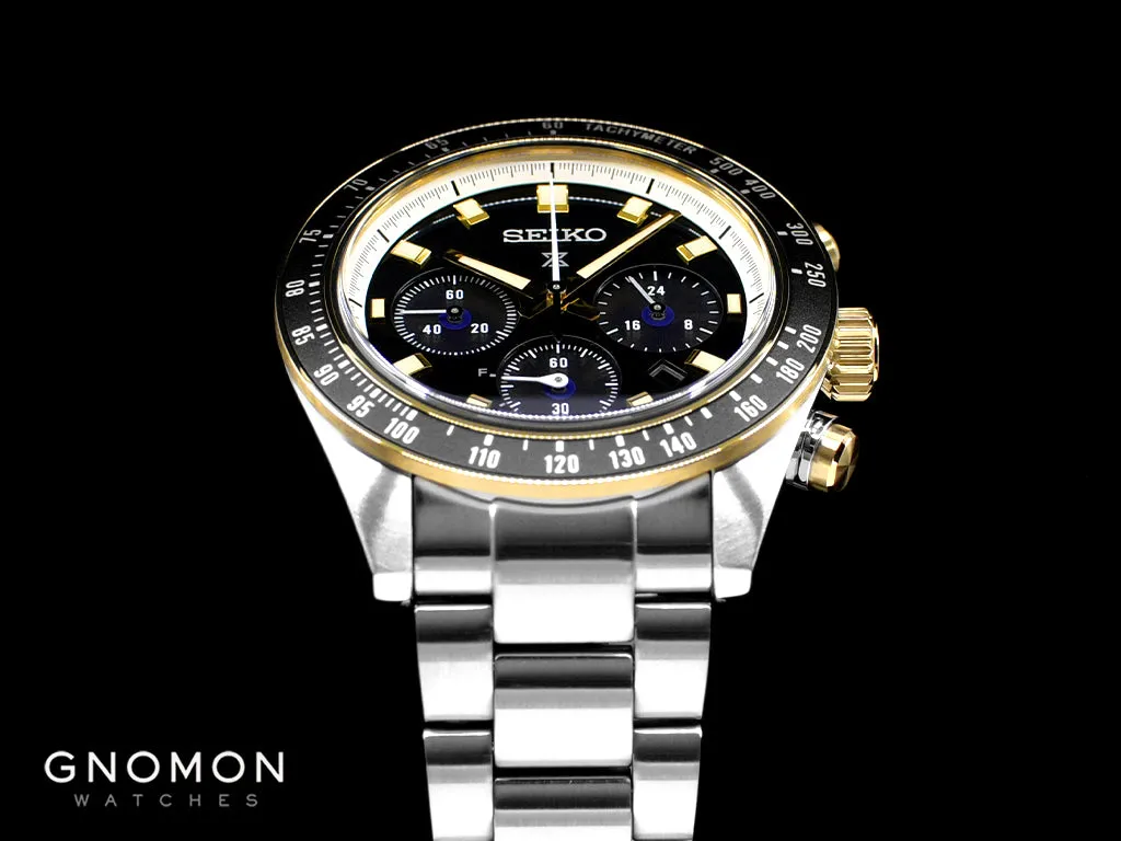 Prospex Speedtimer Chronograph Black Gold Ref. SBDL113