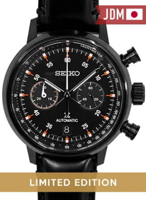 Prospex Speedtimer Chronograph Mechanical Full-Black - Ltd Ed 600pcs Ref. SBEC019