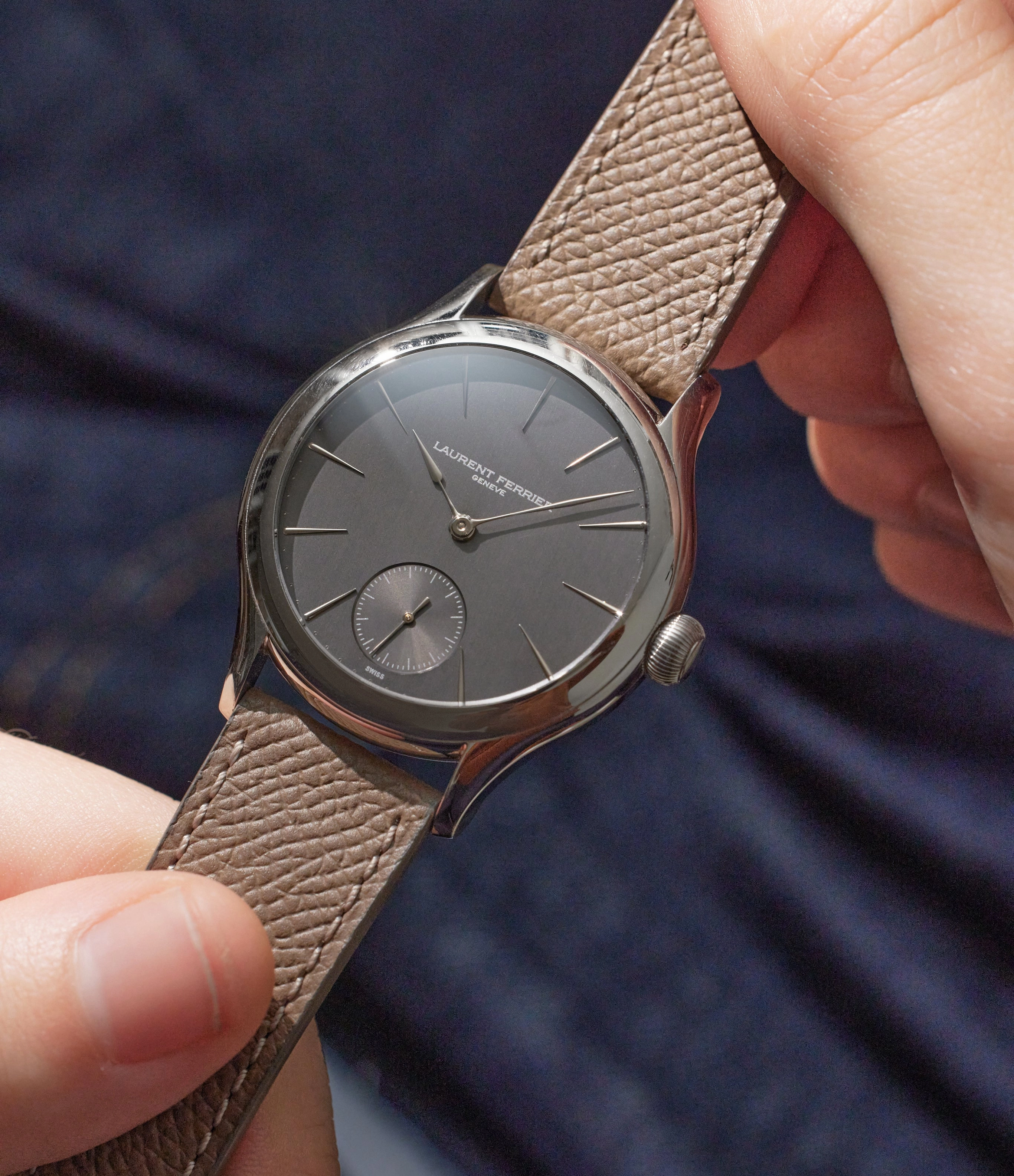 Prototype Galet Classic Micro-rotor | White Gold