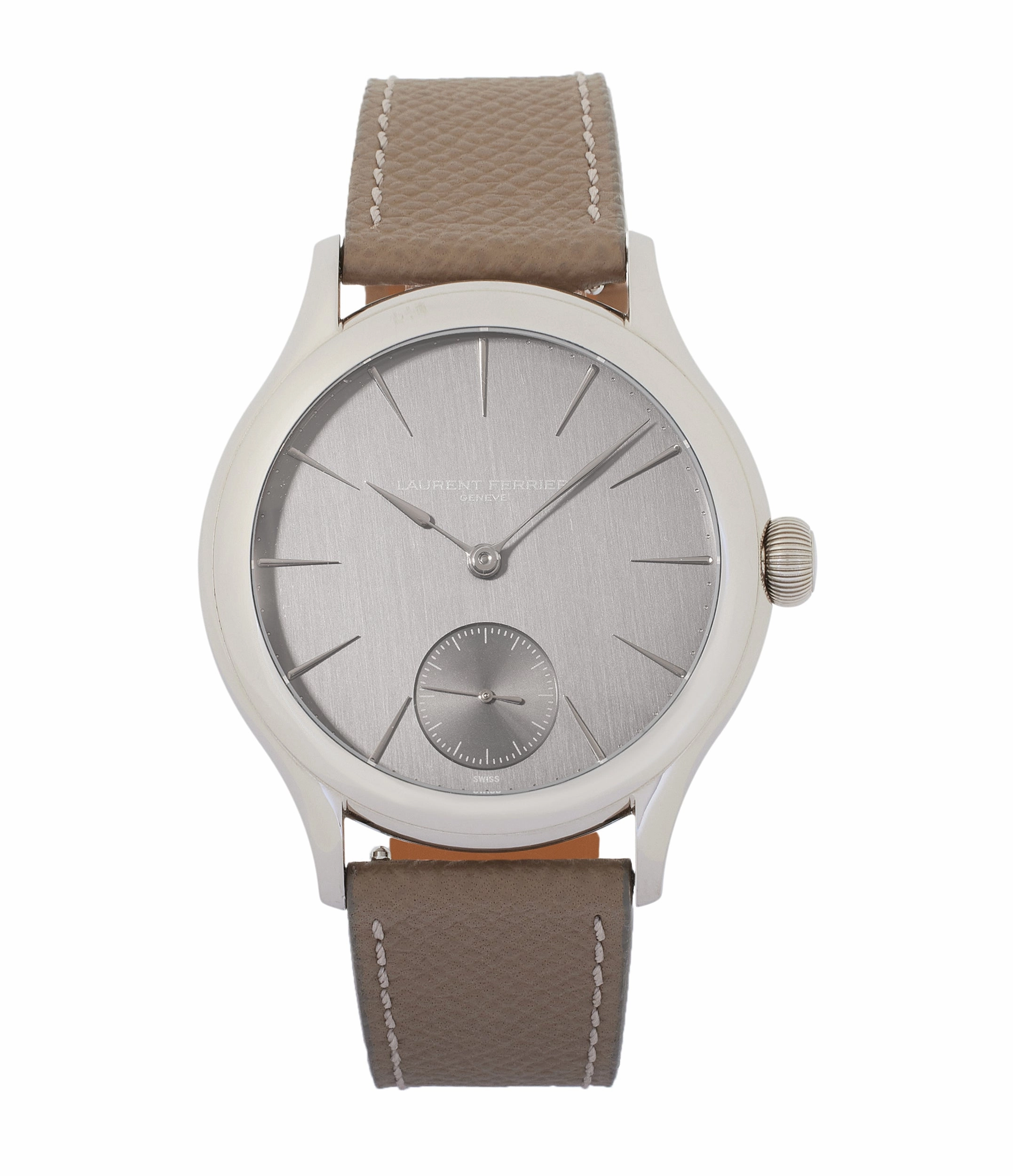 Prototype Galet Classic Micro-rotor | White Gold