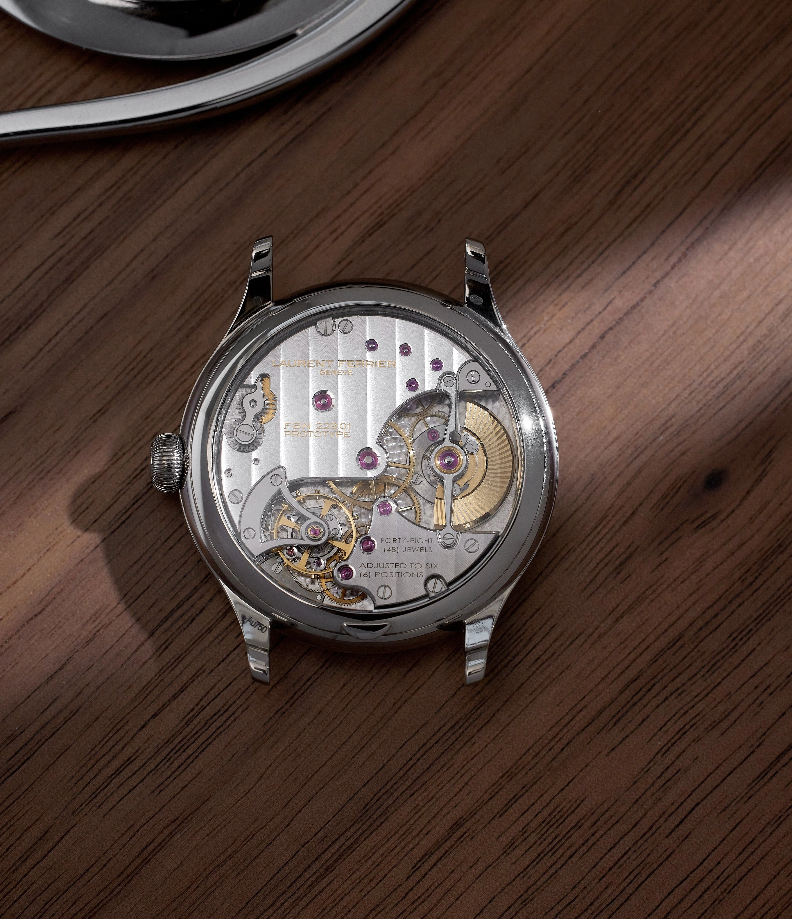 Prototype Galet Classic Micro-rotor | White Gold