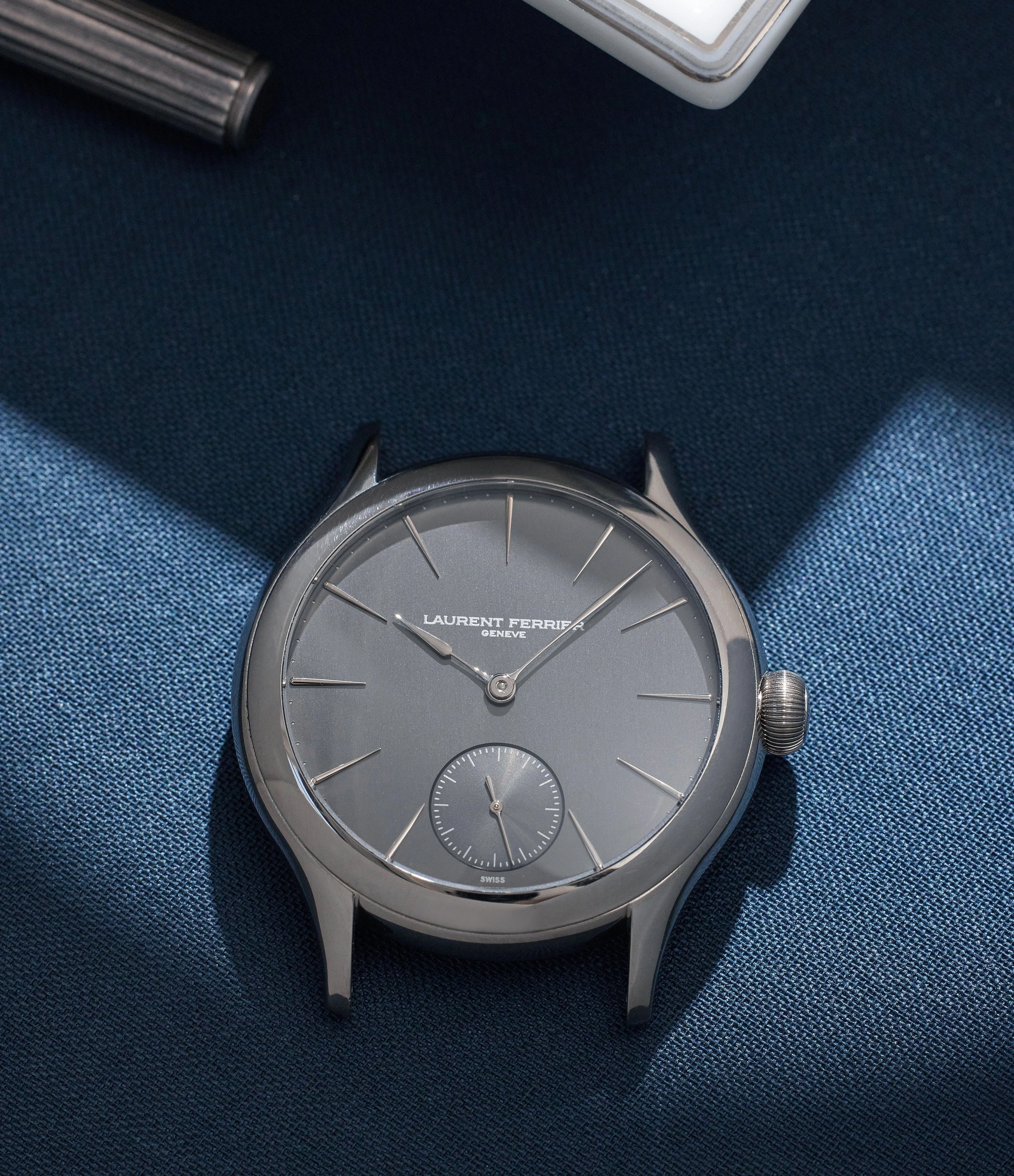 Prototype Galet Classic Micro-rotor | White Gold