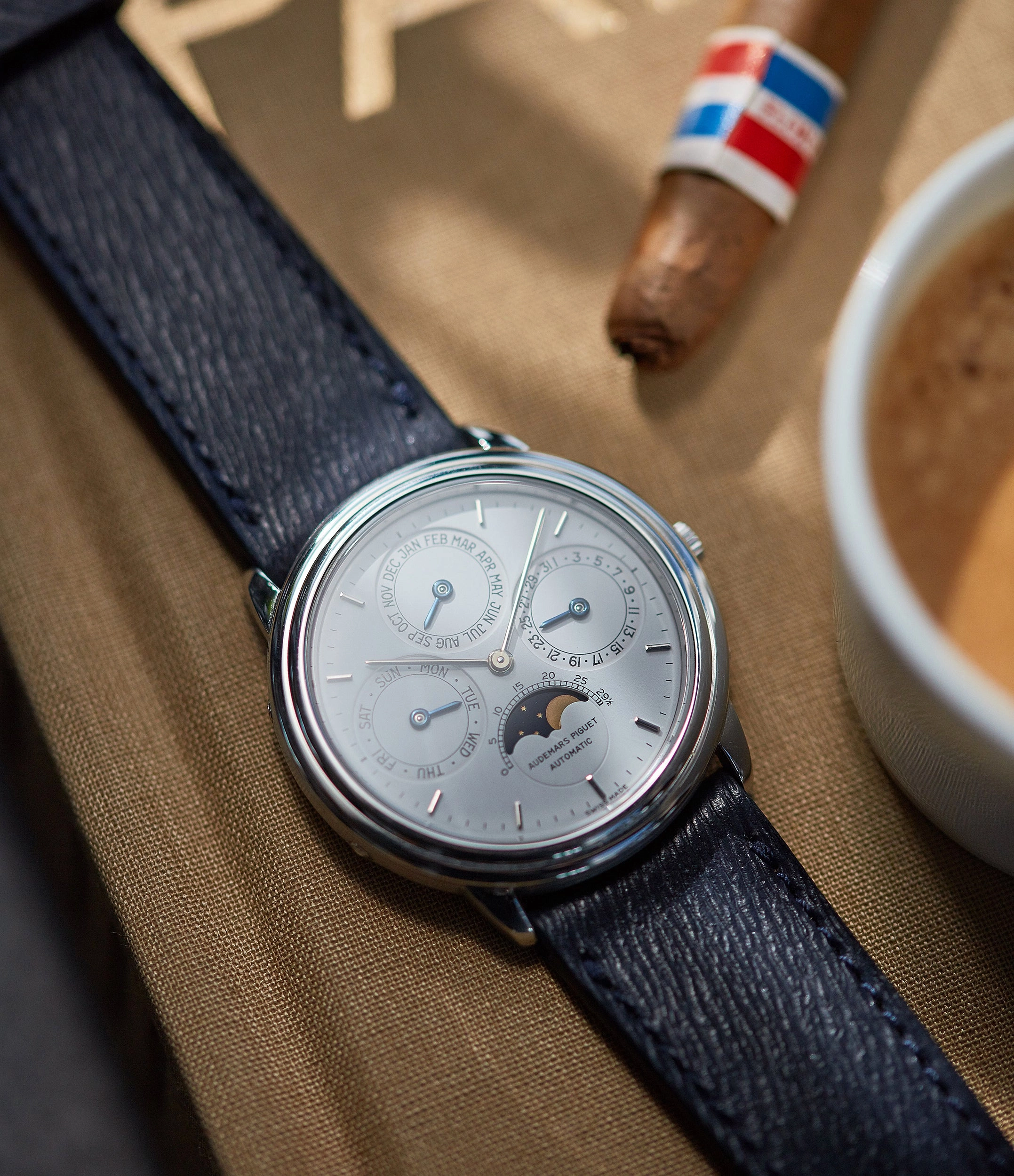 Quantime Perpetual Calendar PT25657 | Platinum