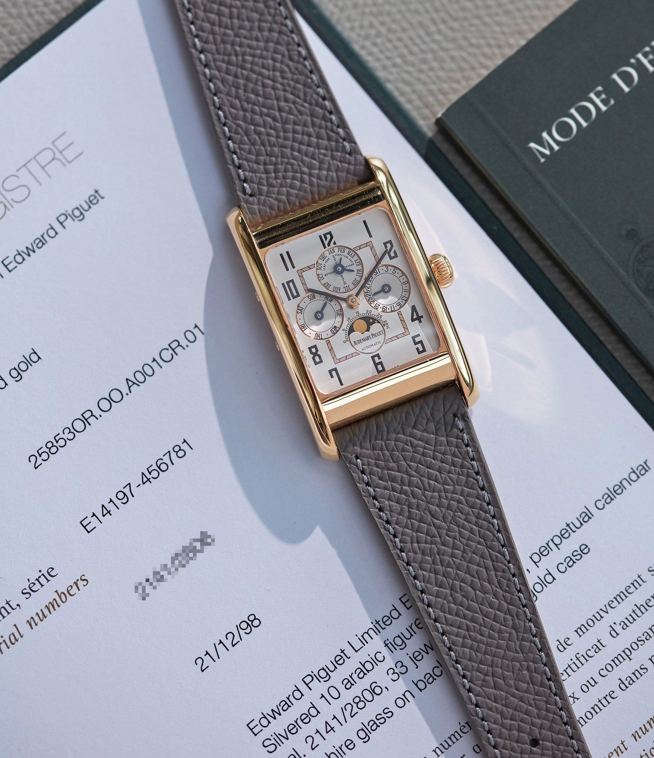 Quantime Perpetuel 25853OR | Edward Piguet | Rose Gold