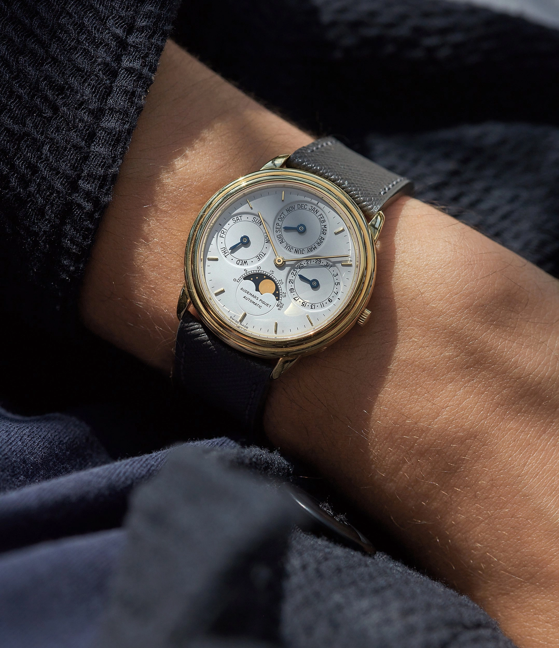 Quantime Perpetuel | 25657BA | Yellow Gold