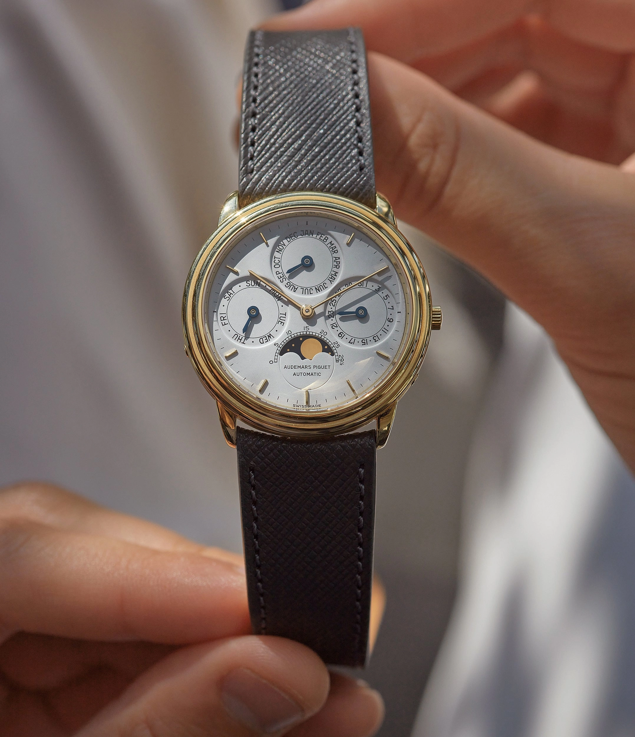 Quantime Perpetuel | 25657BA | Yellow Gold