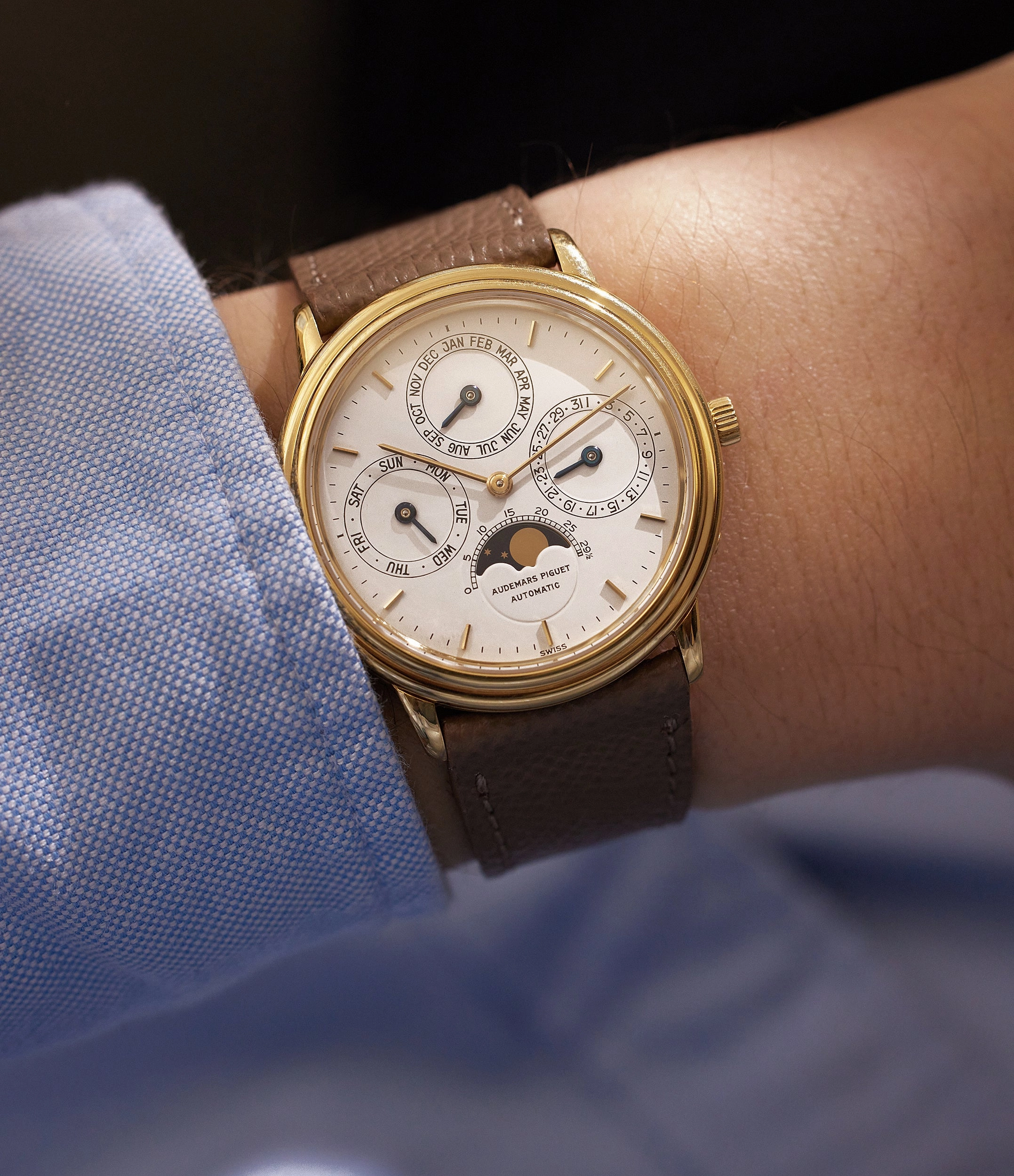 Quantime Perptuel | 5548 | Yellow Gold