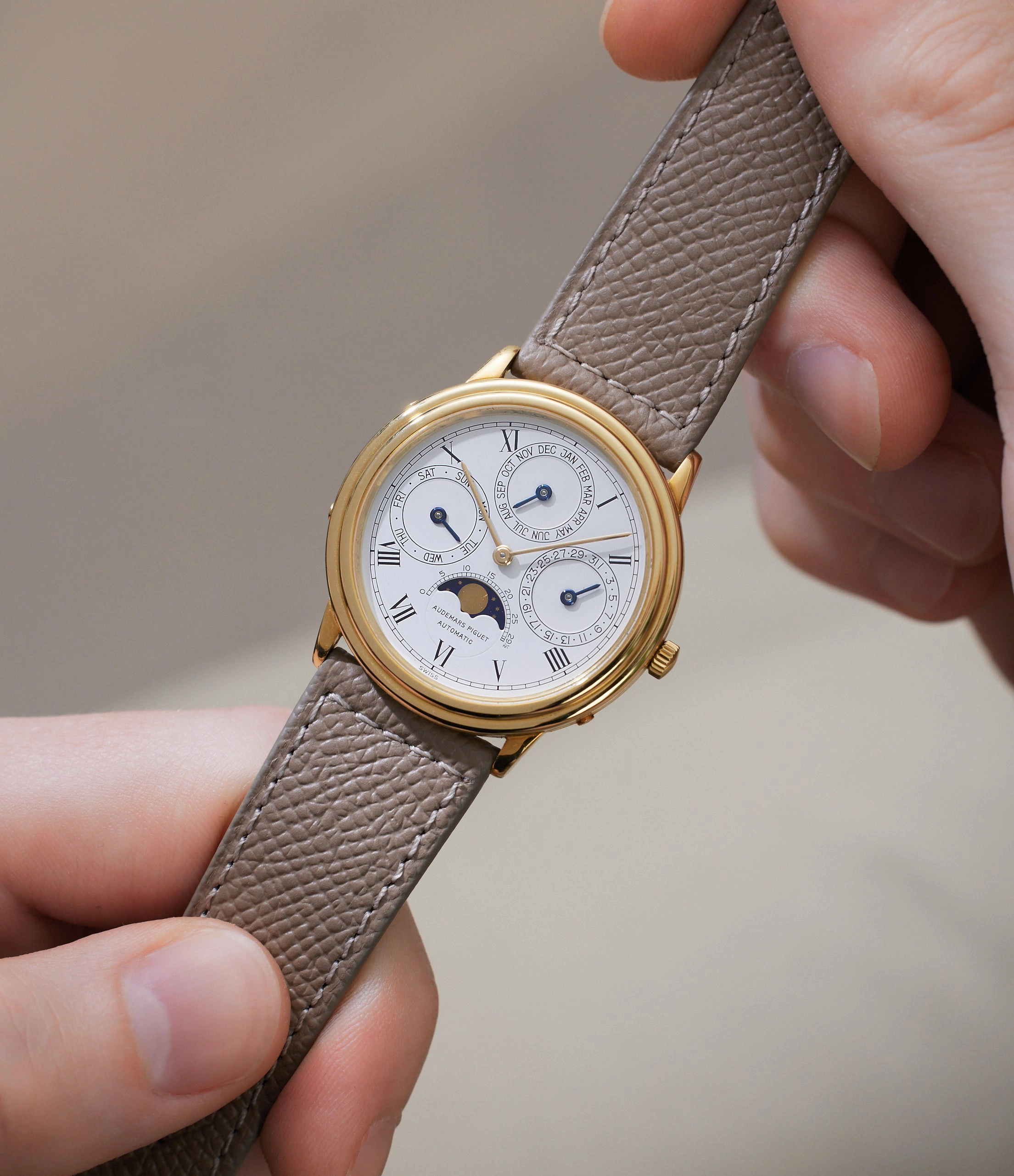 Quantime Perptuel Automatique | 5548BA | Yellow Gold