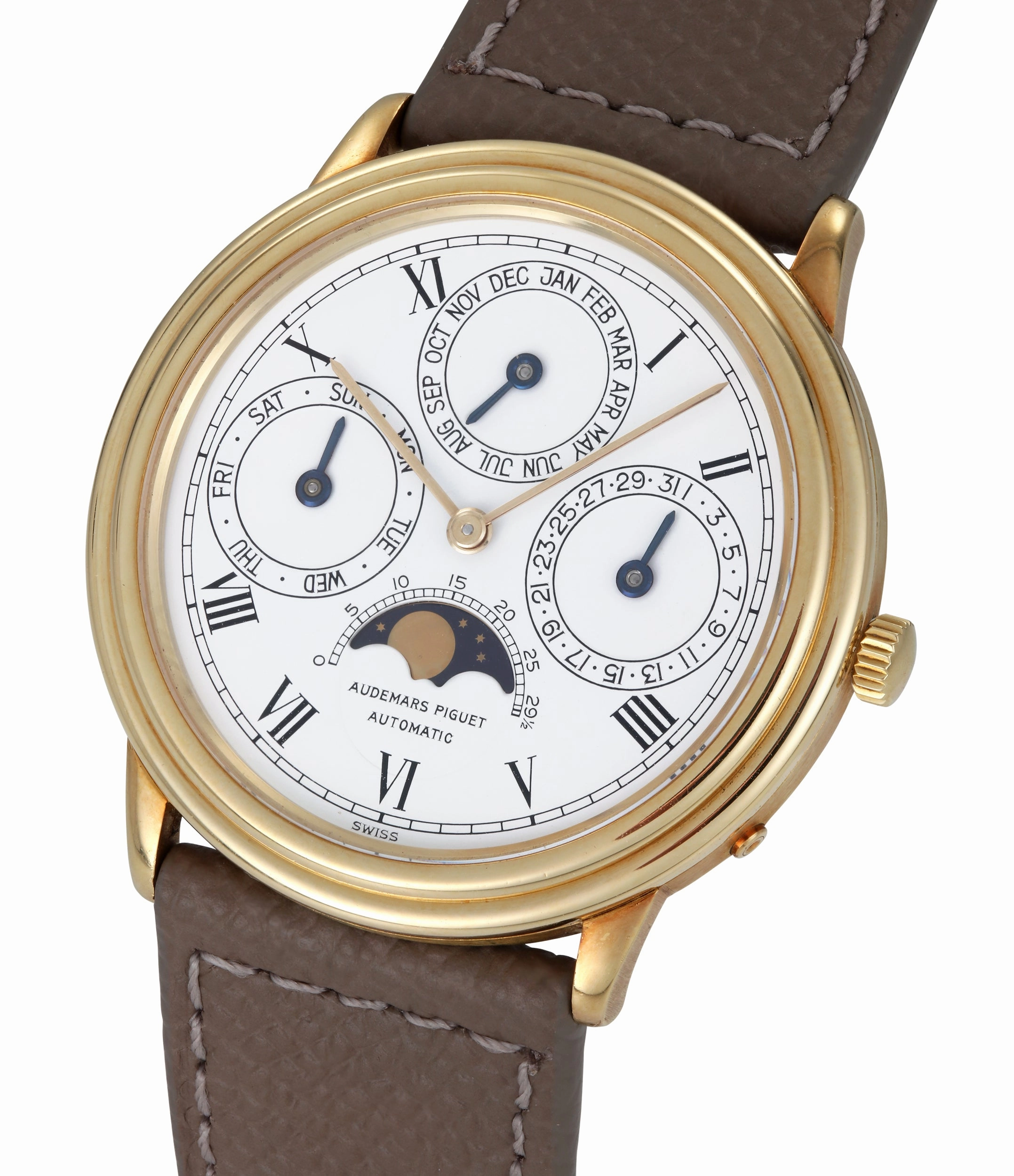 Quantime Perptuel Automatique | 5548BA | Yellow Gold