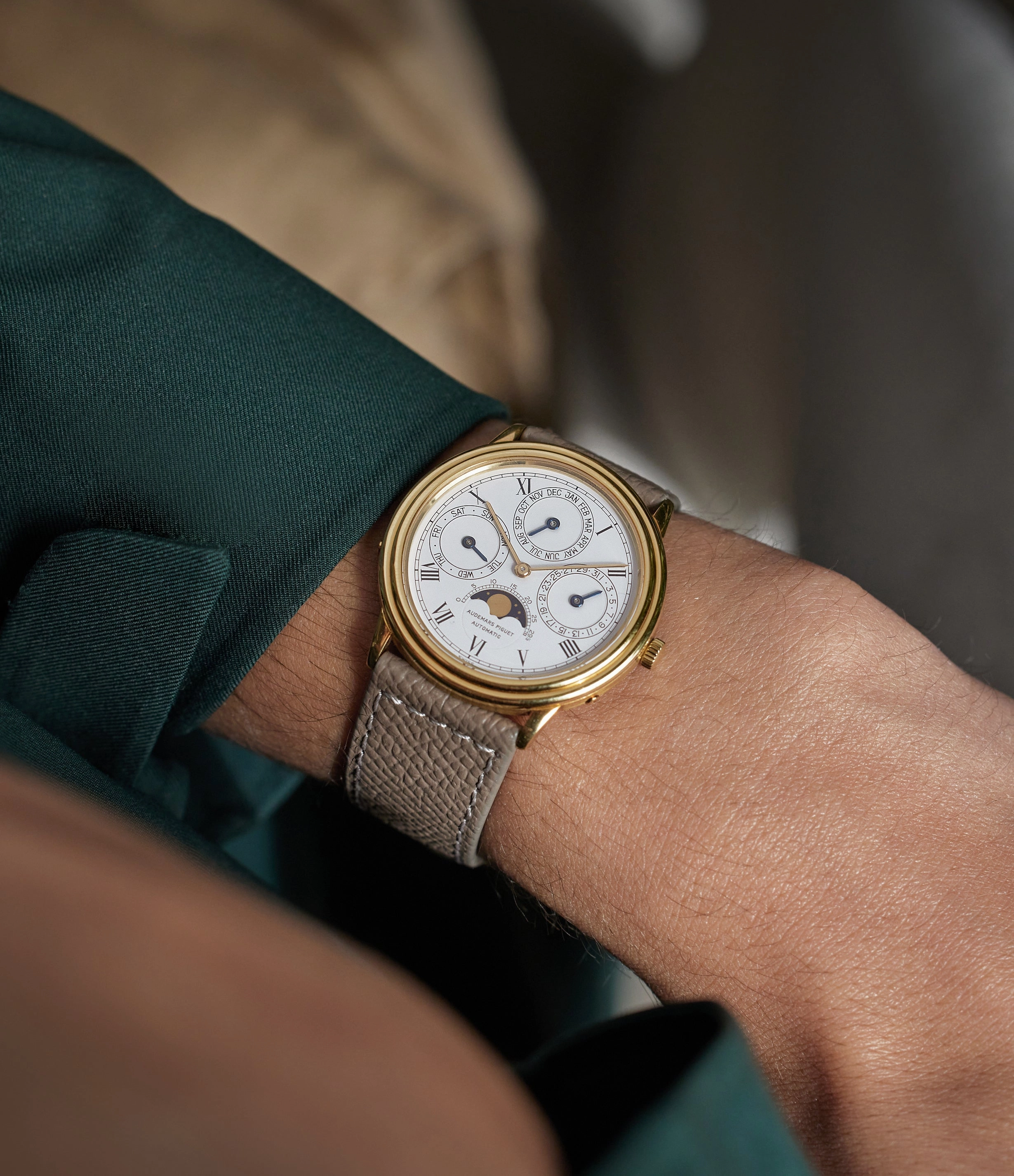 Quantime Perptuel Automatique | 5548BA | Yellow Gold