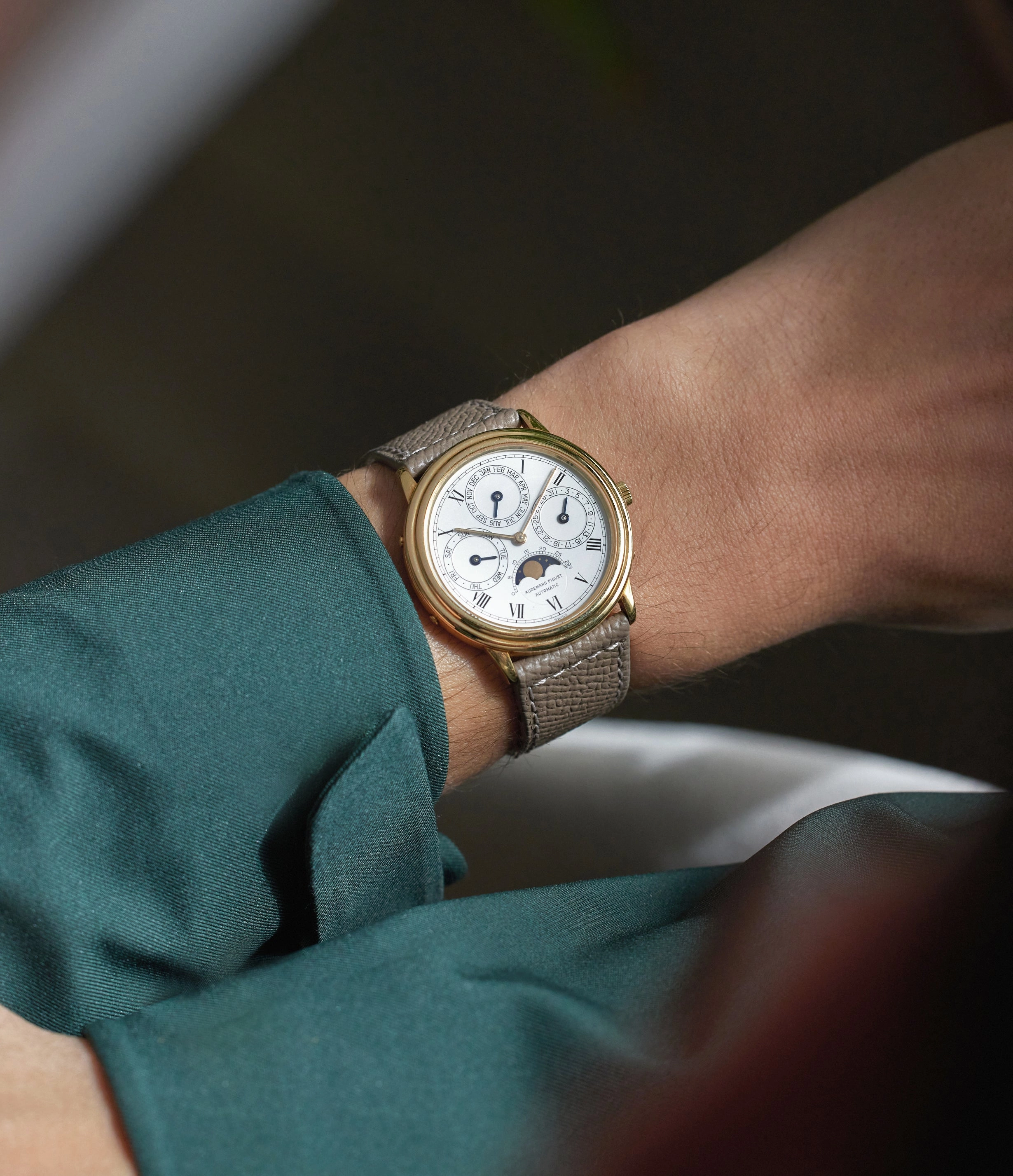 Quantime Perptuel Automatique | 5548BA | Yellow Gold