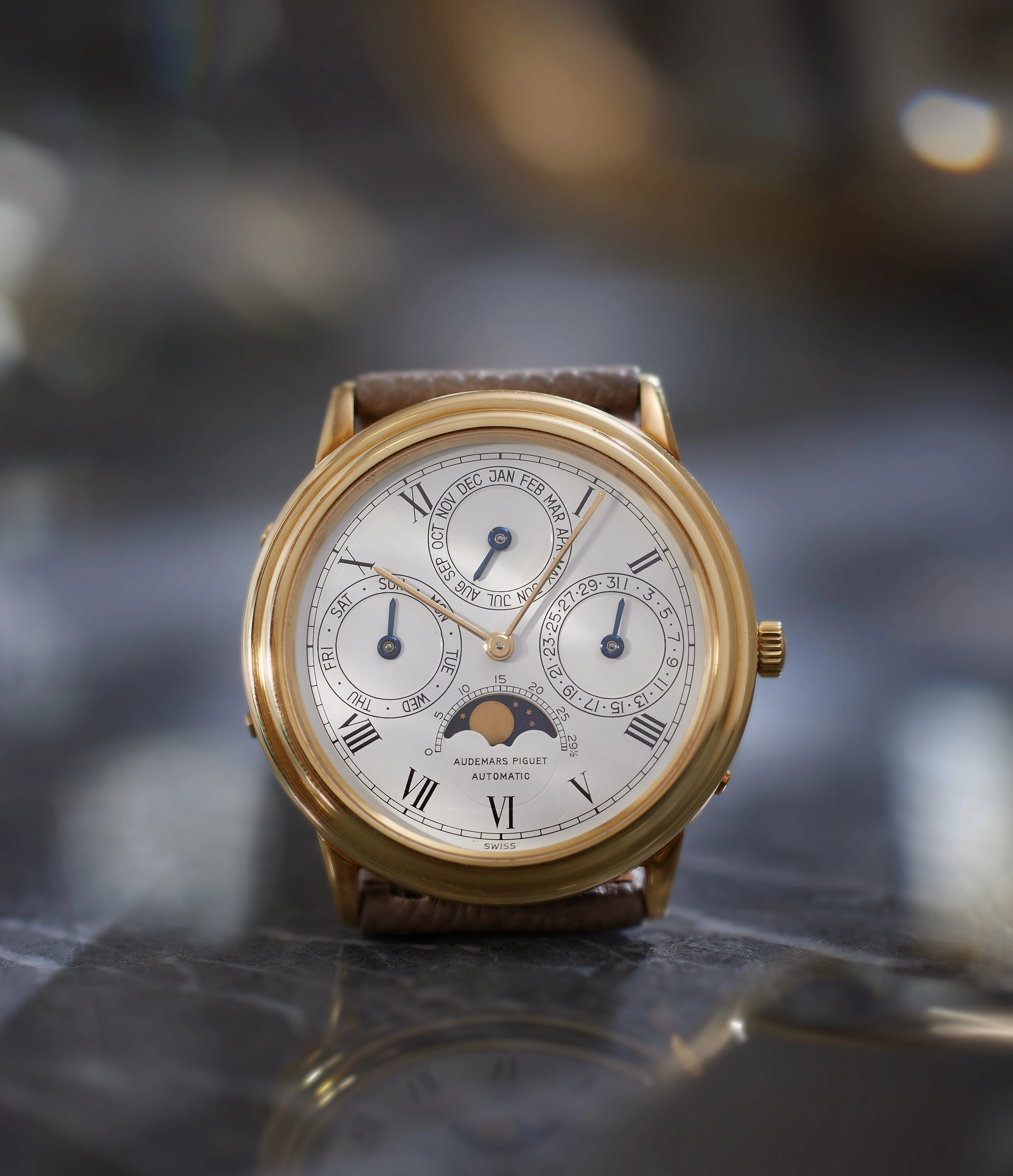 Quantime Perptuel Automatique | 5548BA | Yellow Gold