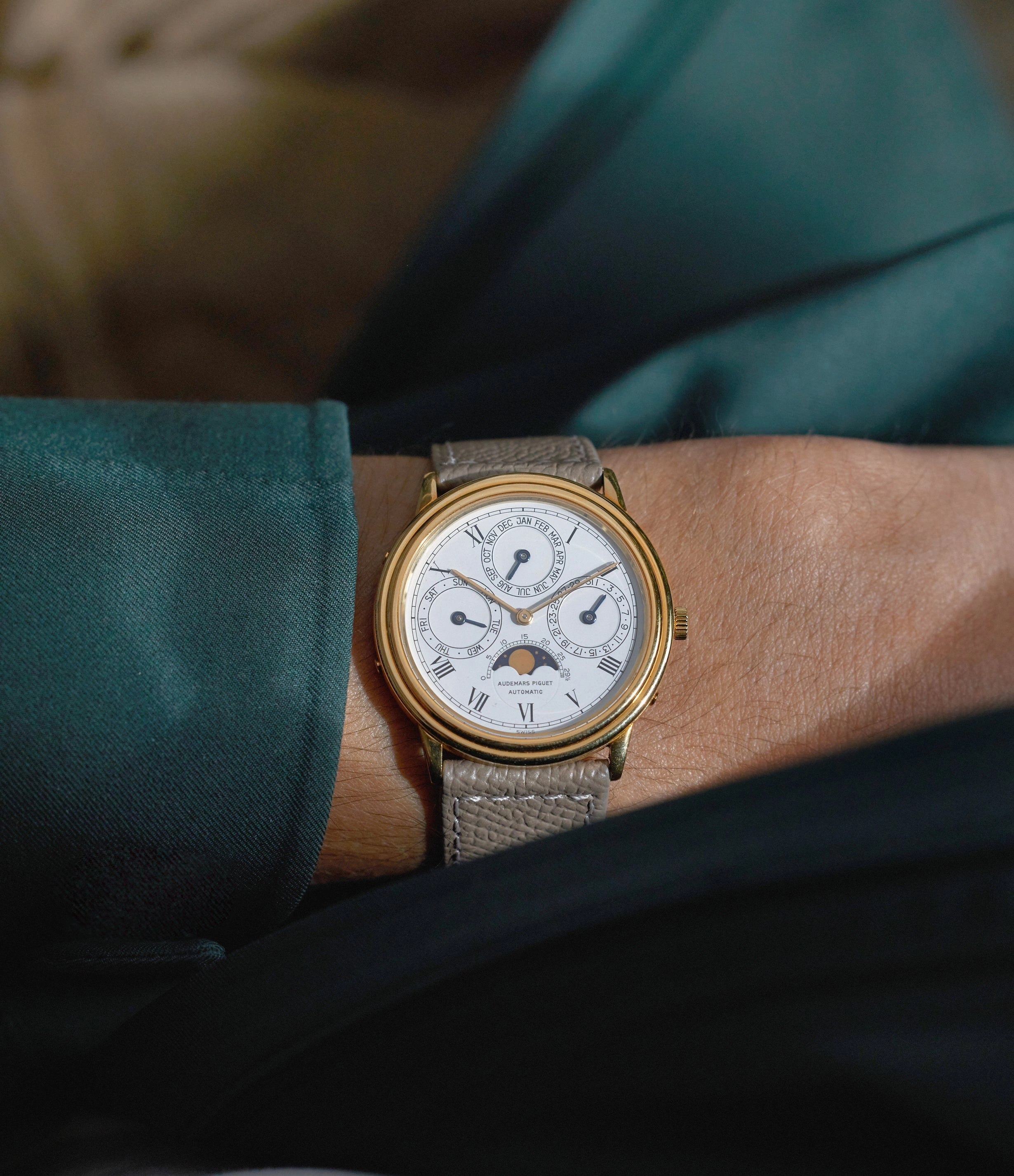 Quantime Perptuel Automatique | 5548BA | Yellow Gold