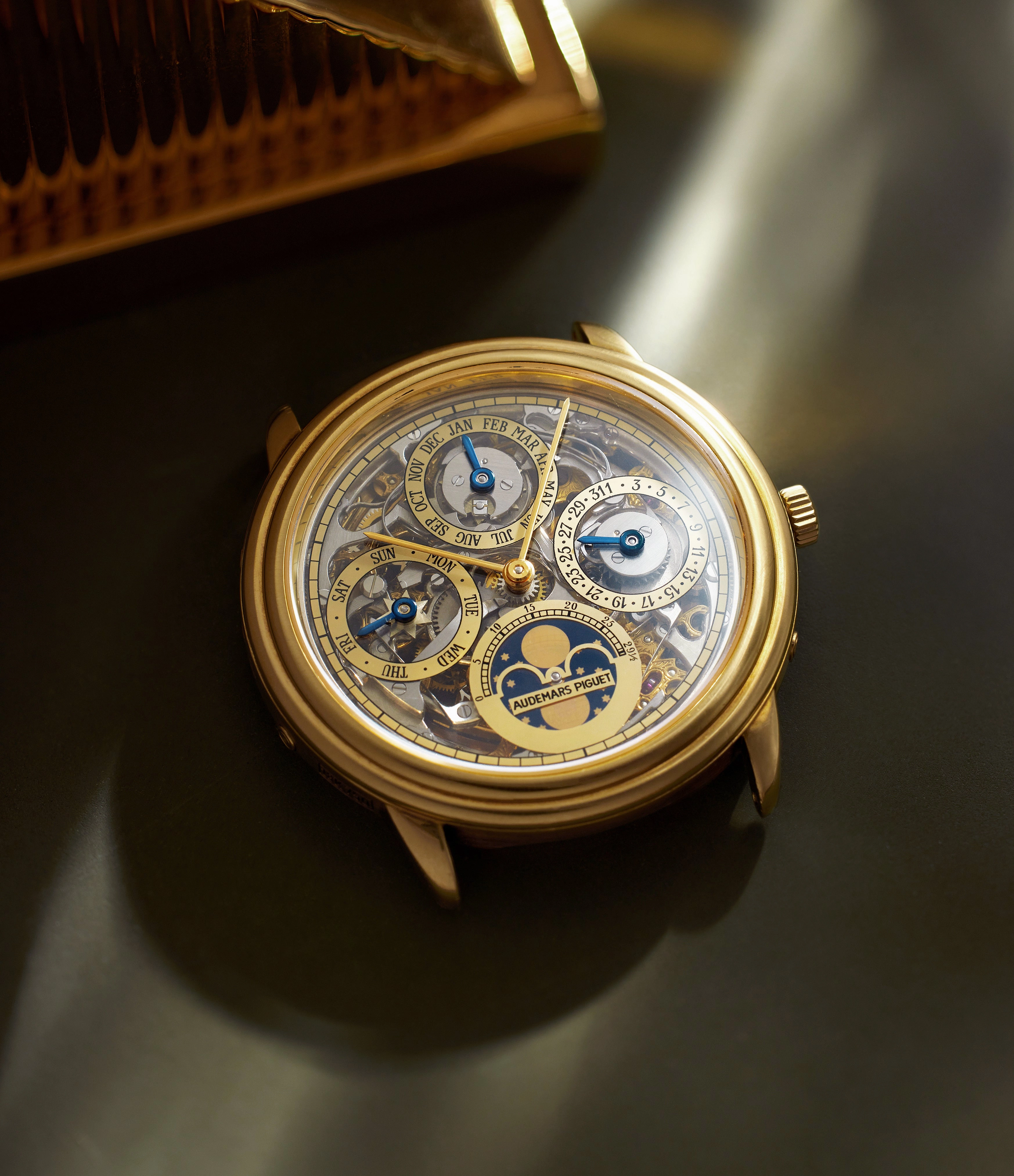 Quantime Perptuel Skeleton | 25558/002BA | Yellow Gold