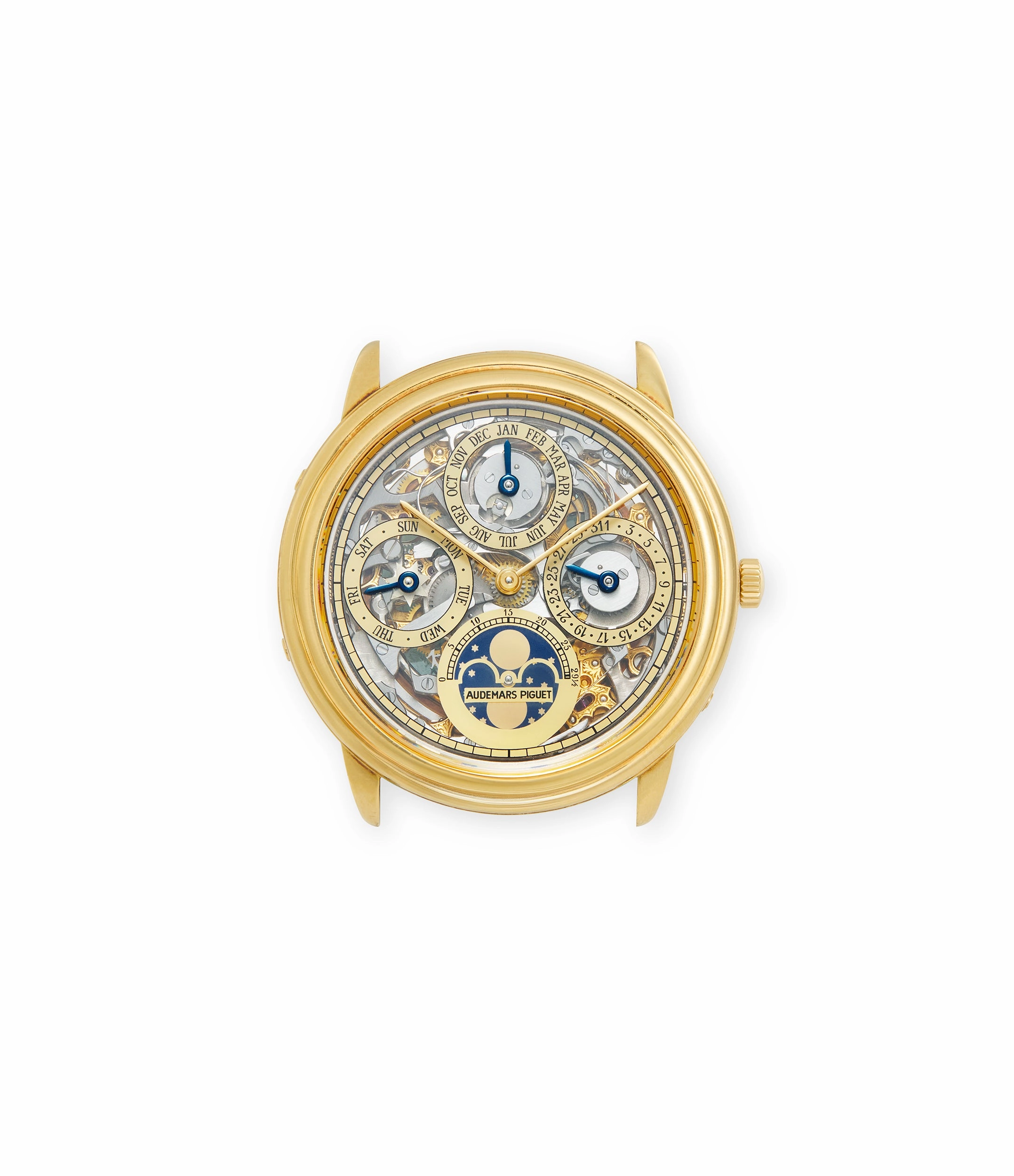 Quantime Perptuel Skeleton | 25558/002BA | Yellow Gold