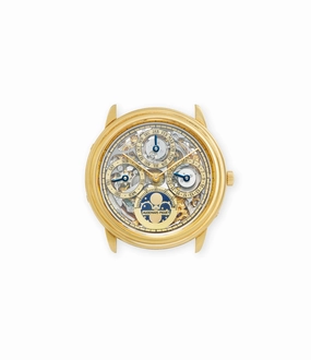Quantime Perptuel Skeleton | 25558/002BA | Yellow Gold