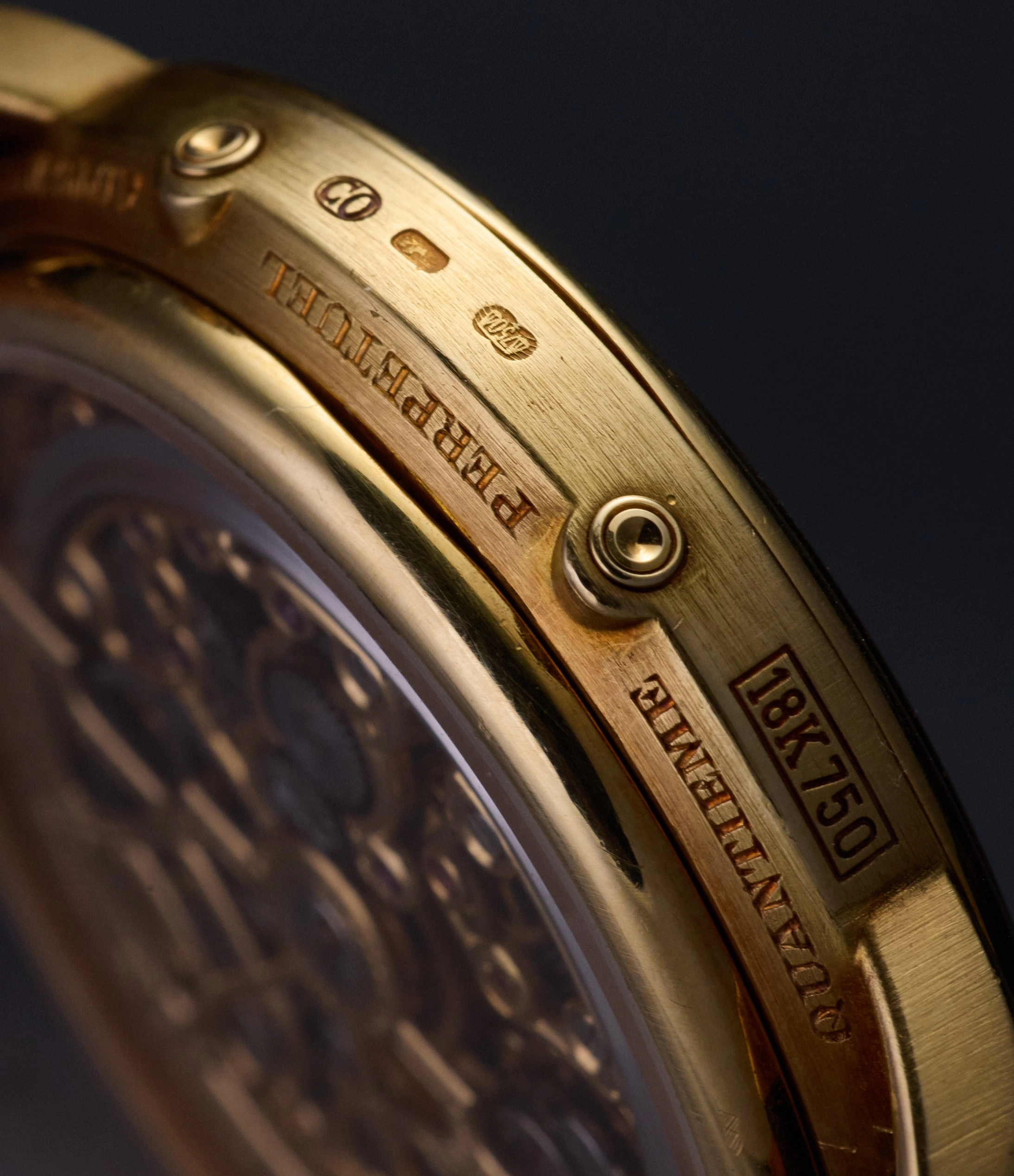 Quantime Perptuel Skeleton | 25558/002BA | Yellow Gold