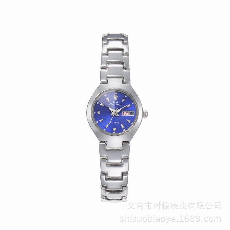 Quartz Calendar Watch Unisex Trendy Couple