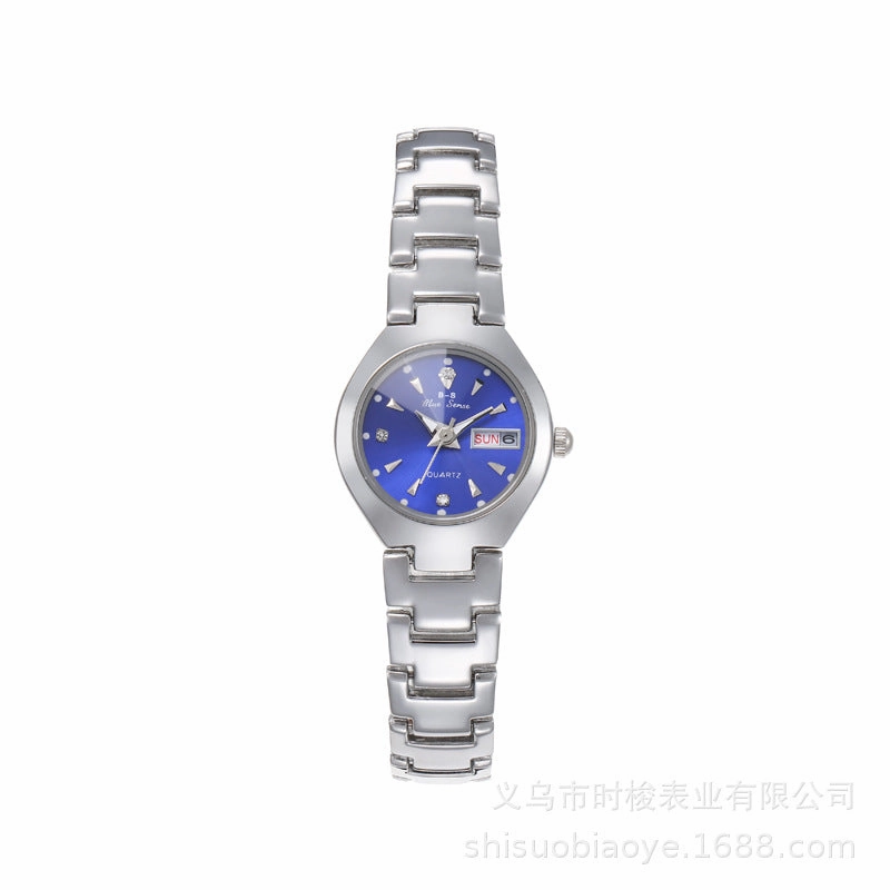 Quartz Calendar Watch Unisex Trendy Couple