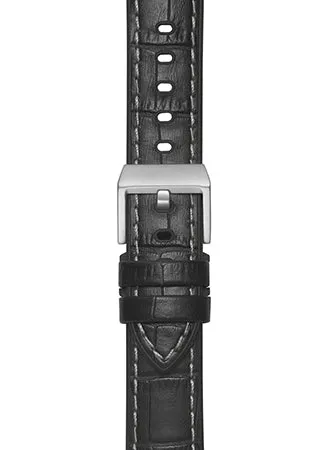 "Max Sport" Leather Rubber Strap Black