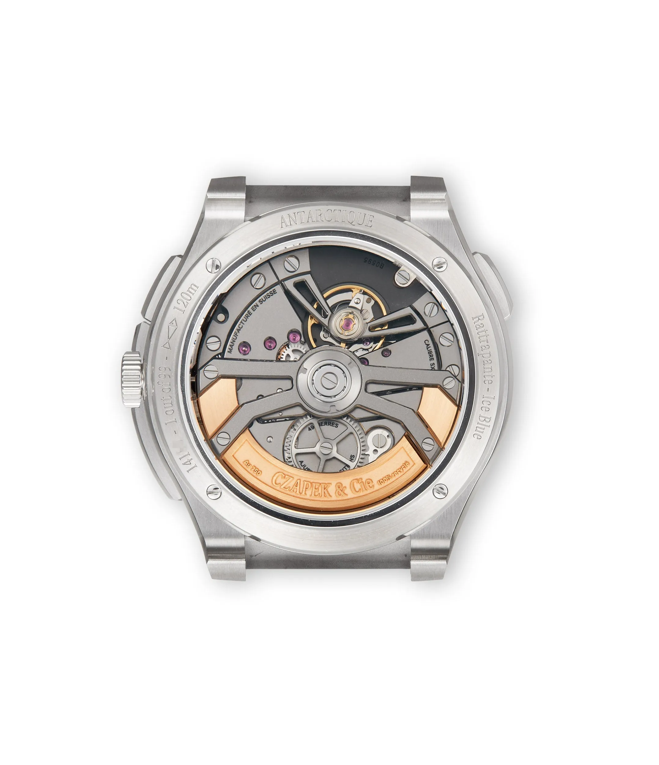Rattrapante Ice Blue | Stainless Steel