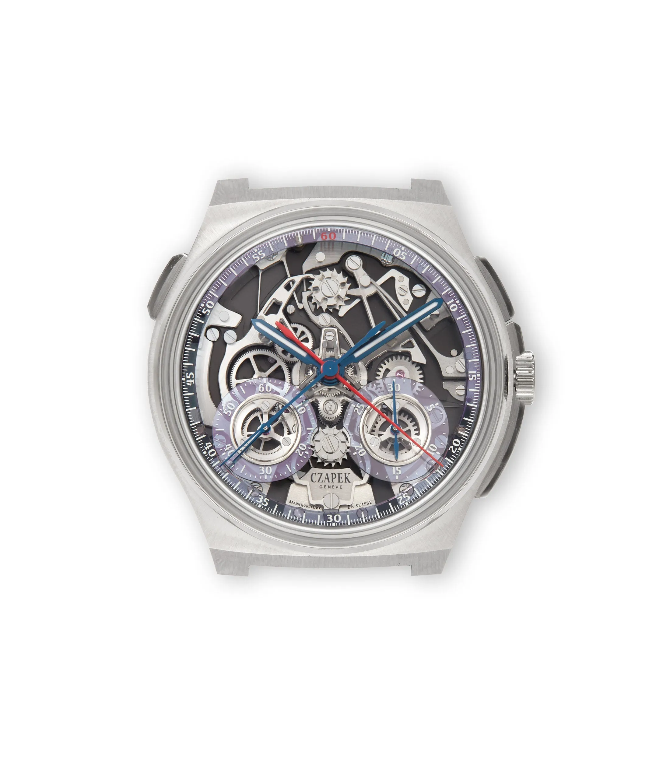Rattrapante Ice Blue | Stainless Steel