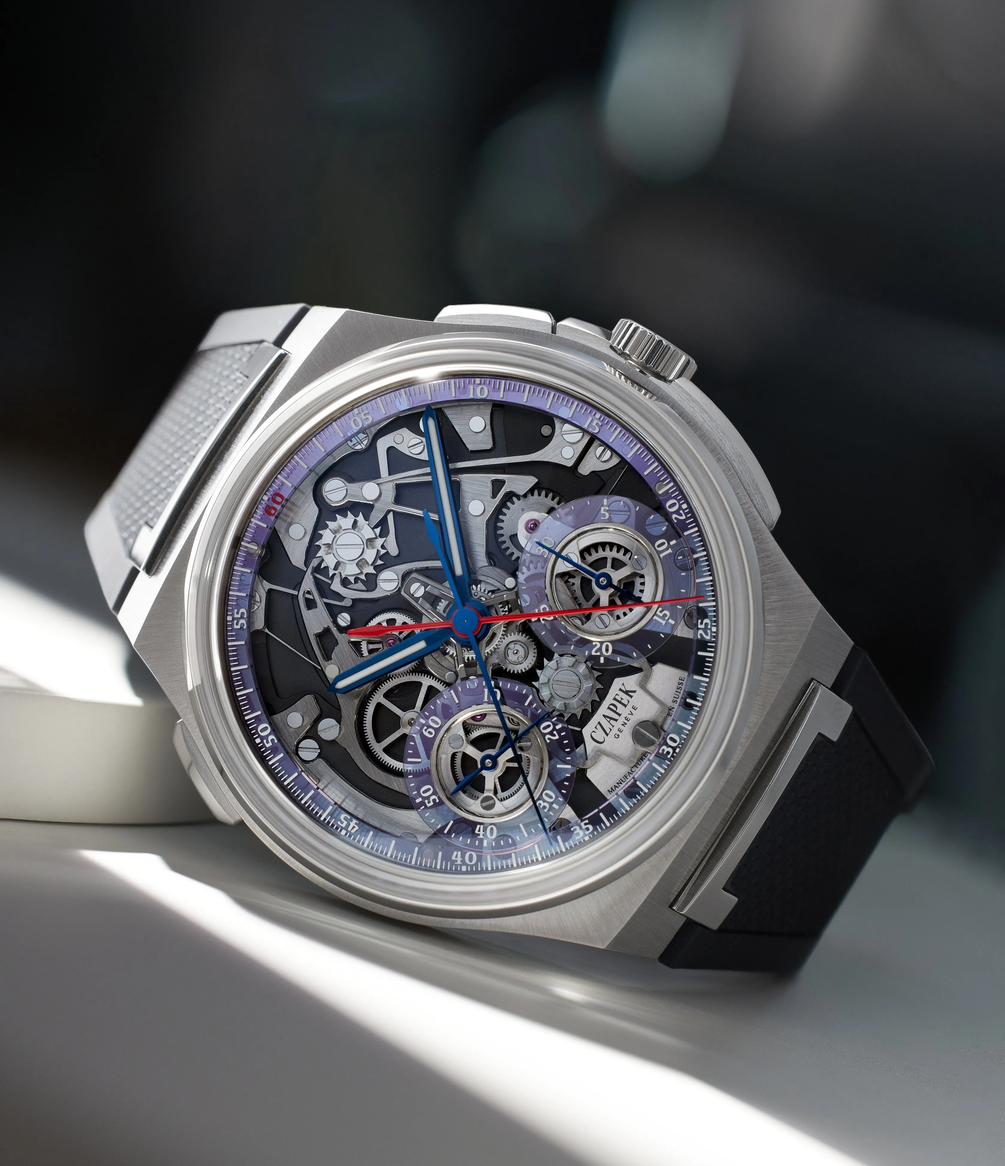 Rattrapante Ice Blue | Stainless Steel