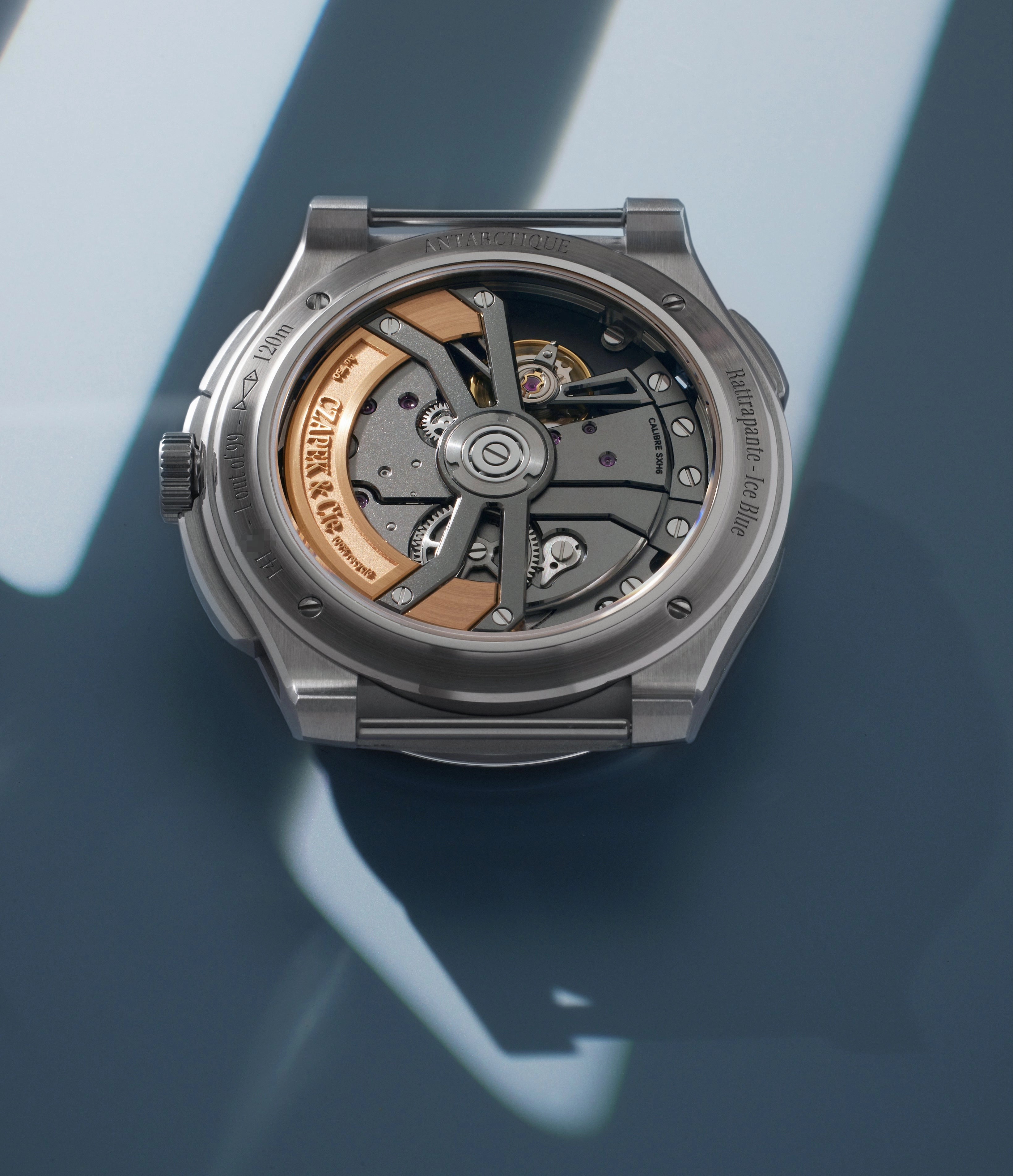 Rattrapante Ice Blue | Stainless Steel