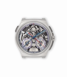 Rattrapante Ice Blue | Stainless Steel