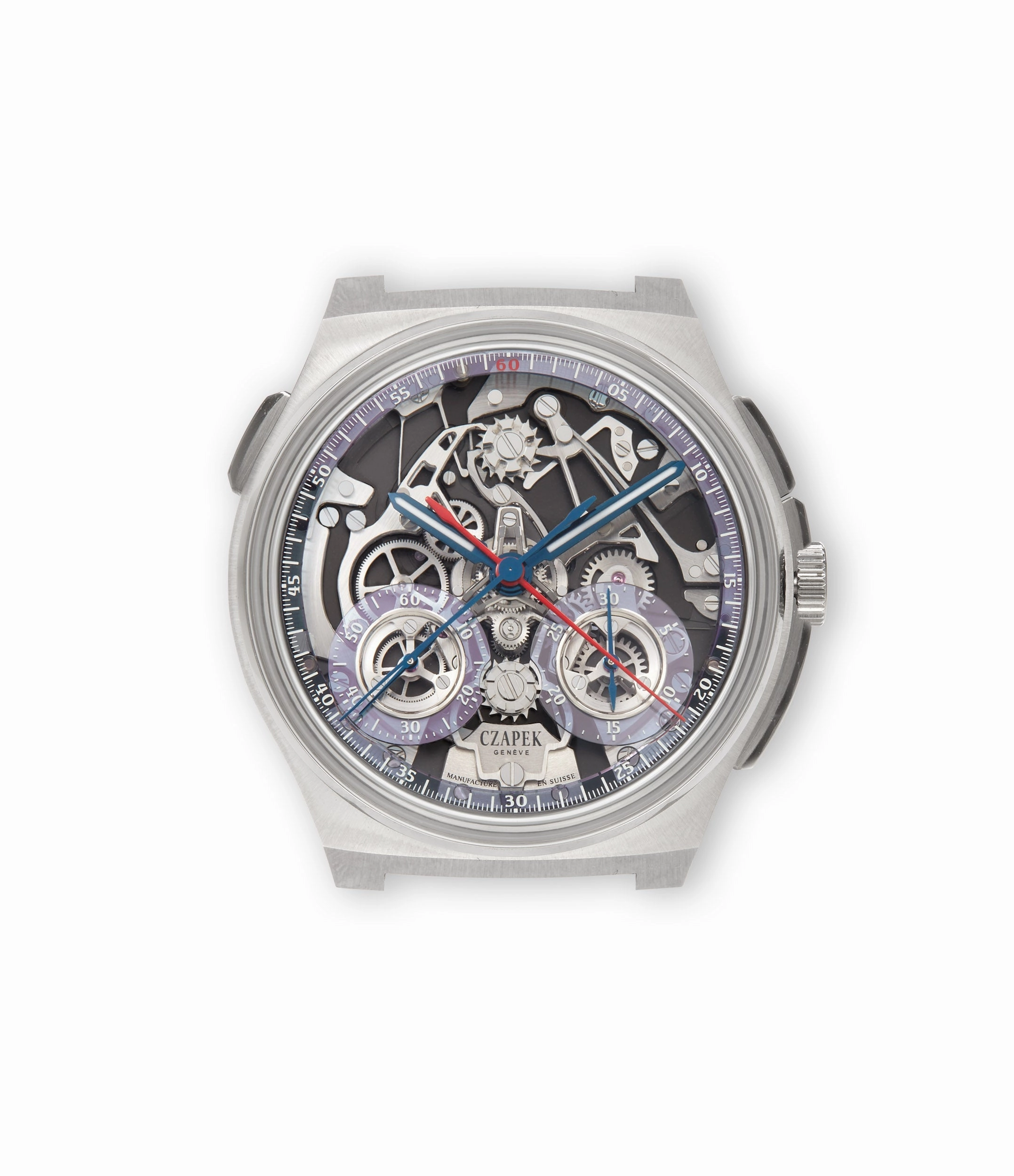 Rattrapante Ice Blue | Stainless Steel