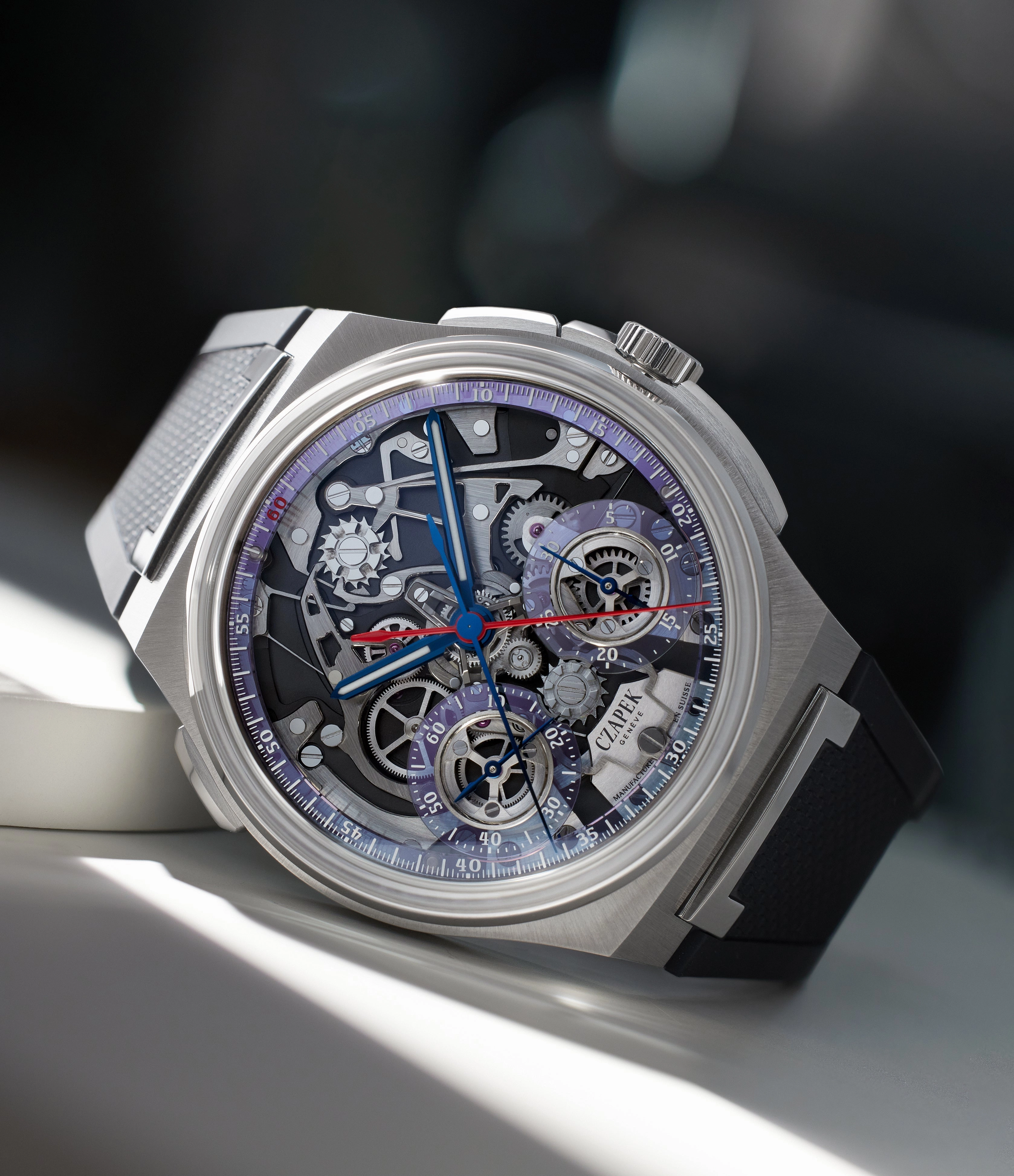 Rattrapante Ice Blue | Stainless Steel