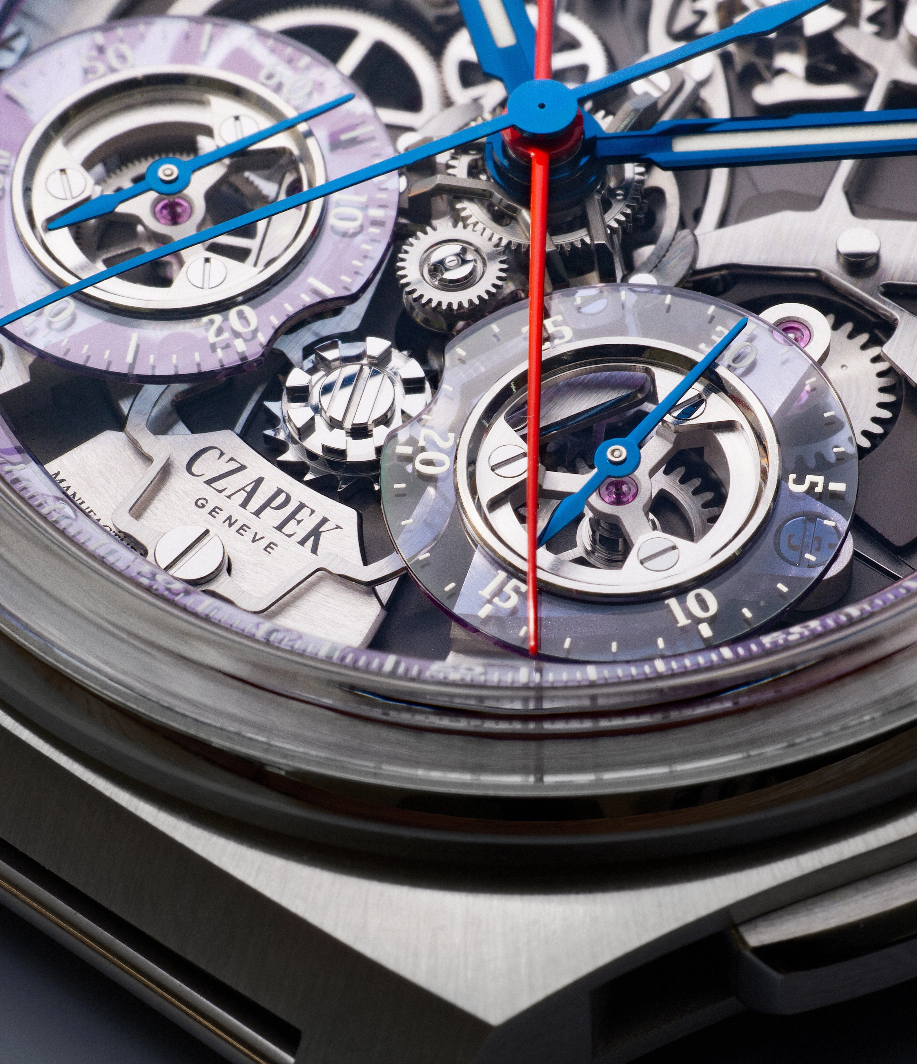 Rattrapante Ice Blue | Stainless Steel