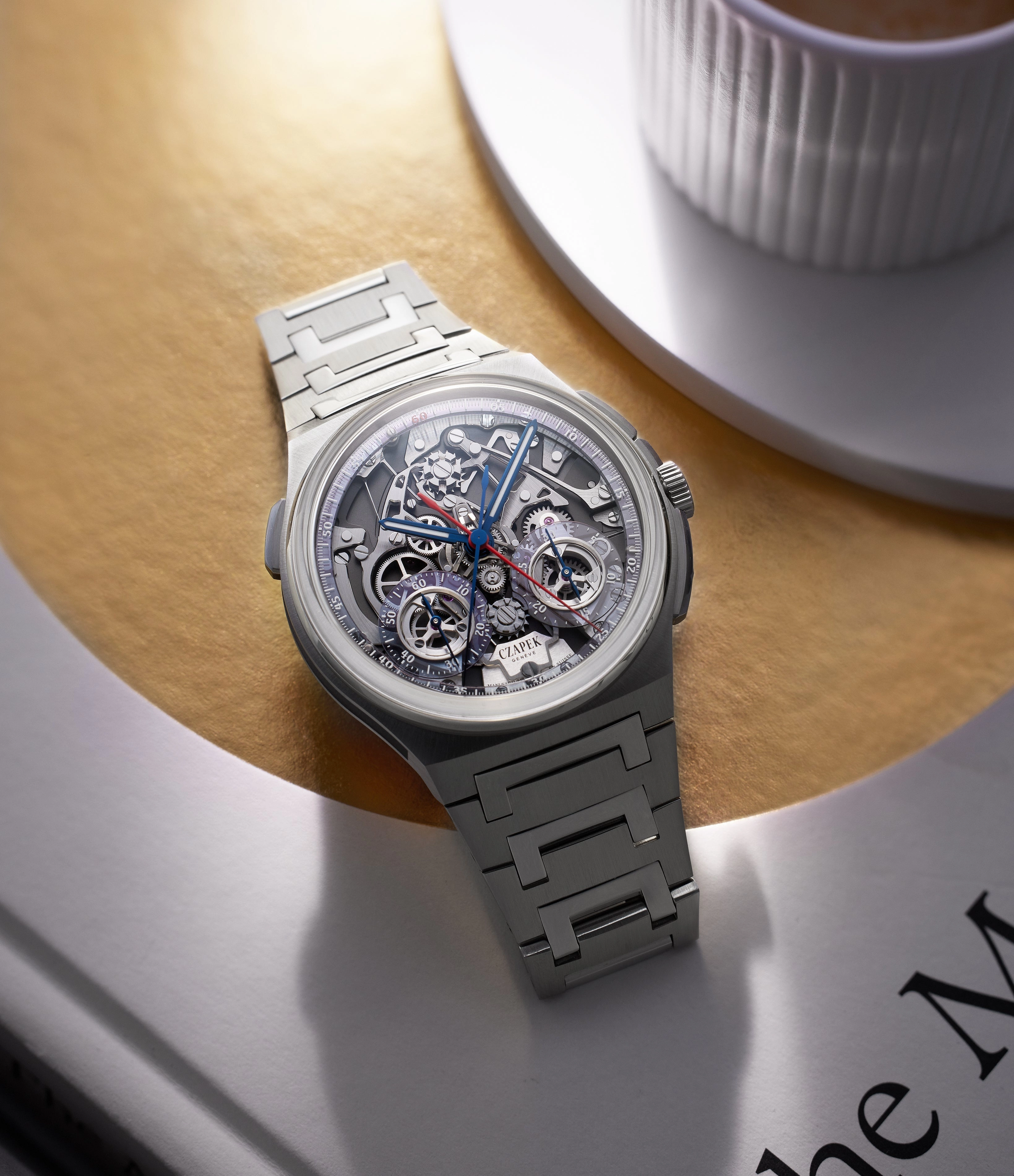 Rattrapante Ice Blue | Stainless Steel