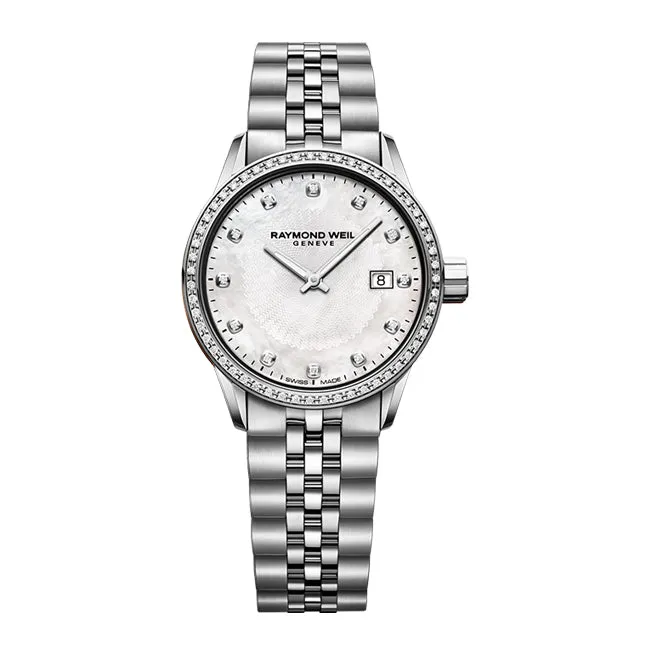 Raymond Weil Ladies Freelancer Quartz Bracelet Watch, 5629-STS-97081