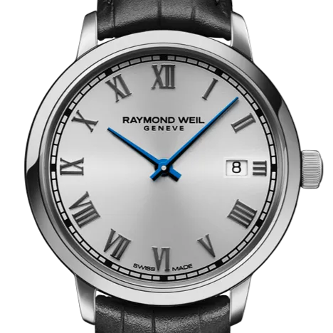 Raymond Weil Toccata Ladies Black Leather Quartz Watch, 29mm 5985-STC-00659