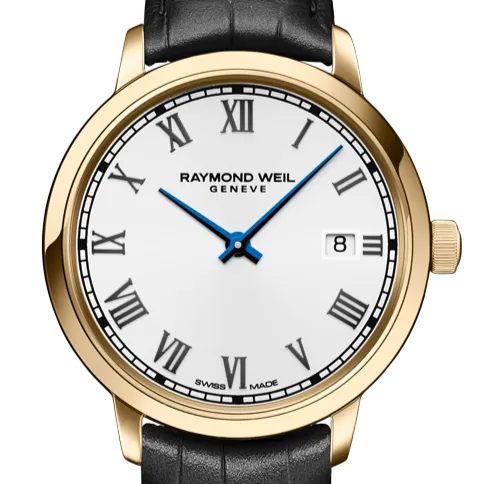 Raymond Weil Toccata Ladies Gold PVD Leather Quartz Watch, 29 mm 5985-PC-00359