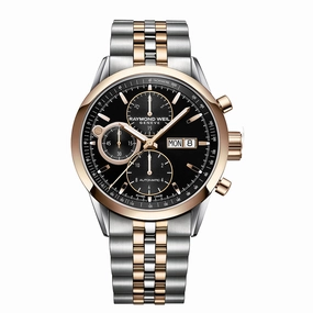 Raymond Weil Men's Freelancer Automatic Chronograph Rose Two-Tone Watch 77301