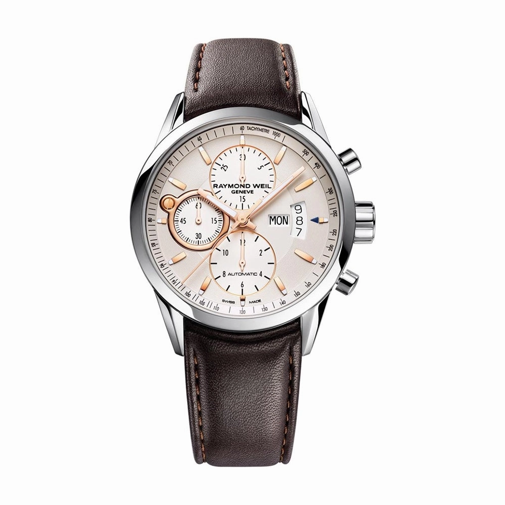 Raymond Weil Men's Freelancer Automatic Chronograph Strap Watch 7730-STC-65025