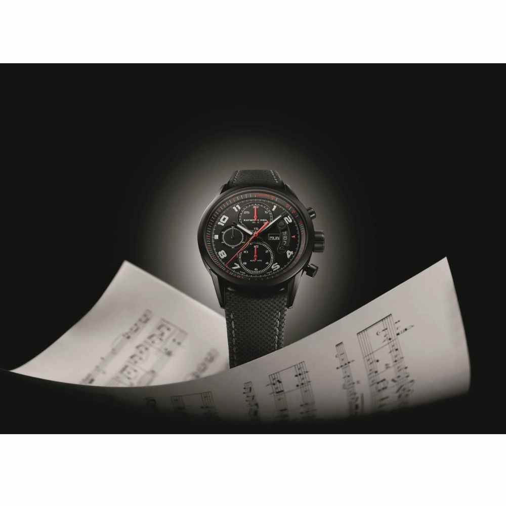Raymond Weil Men's Freelancer Urban Black Watch 7730-BK-05207