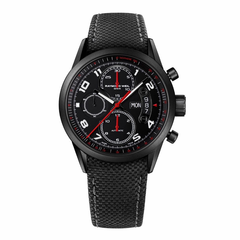 Raymond Weil Men's Freelancer Urban Black Watch 7730-BK-05207