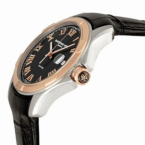 Raymond Weil Men's Parsifal Automatic Rose Gold PVD Strap Watch 2970