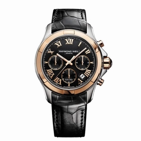 Raymond Weil Men's Parsifal Automatic Rose Gold PVD Strap Watch 7260