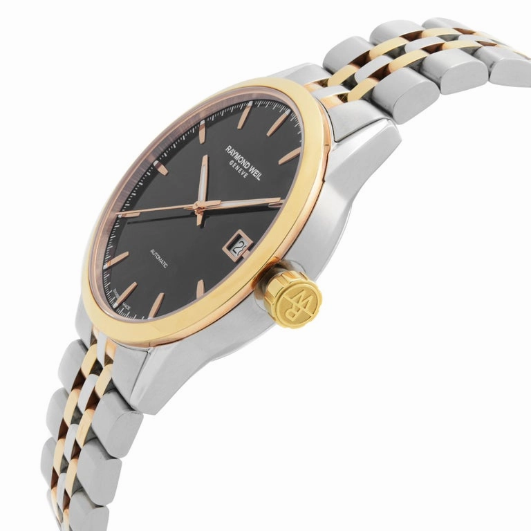 Raymond Weil Mens Freelancer Automatic Bracelet Watch, 2740-SP5-20011