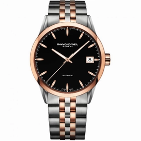 Raymond Weil Mens Freelancer Automatic Bracelet Watch, 2740-SP5-20011