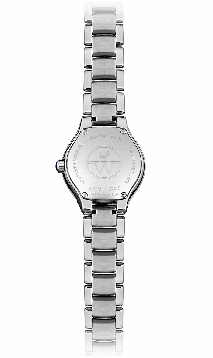 Raymond Weil Noemia Ladies Quartz Grey Dial Diamonds Watch, 24mm 5124-ST-60181