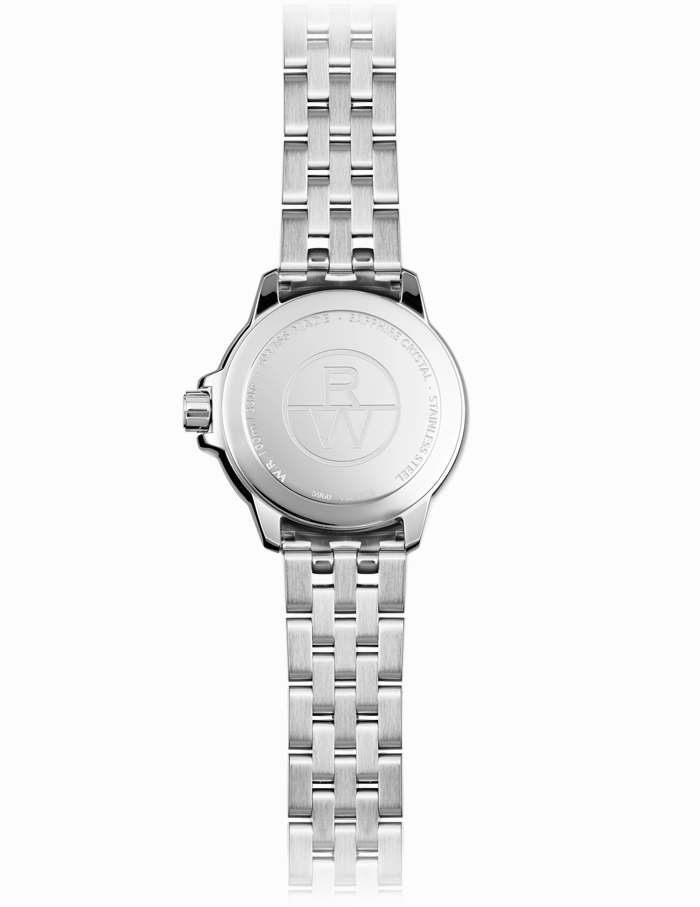 Raymond Weil Tango Classic Ladies Quartz Lavender Dial Steel Date Watch, 30mm 5960-ST-46001