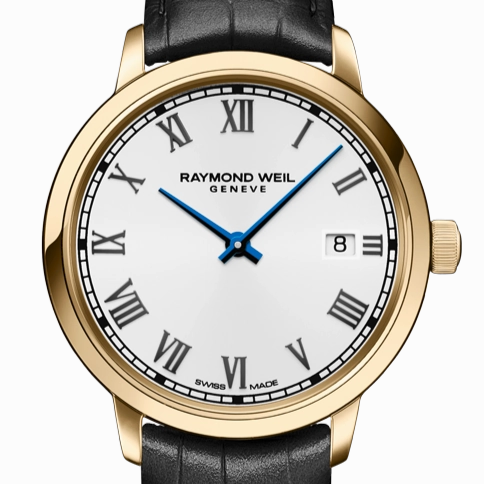 Raymond Weil Toccata Ladies Gold PVD Leather Quartz Watch, 29 mm 5985-PC-00359