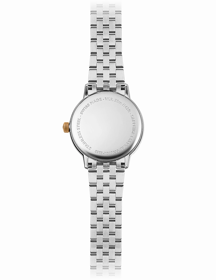 Raymond Weil Toccata Ladies Quartz Two-tone Gold 11 Diamond Watch, 29mm 5985-STP-97081