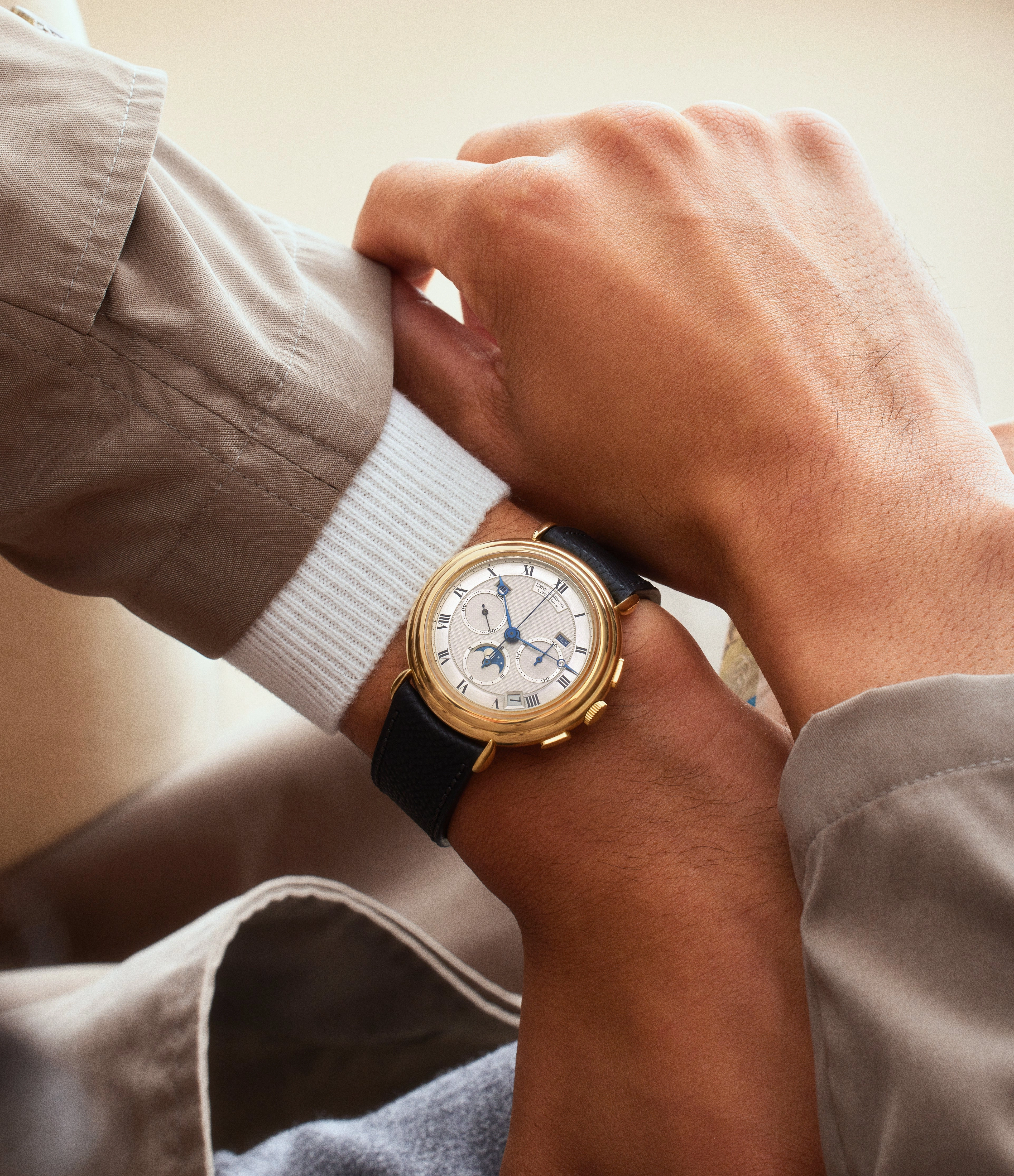 Reference 1 | Calendar Chronograph | Yellow Gold