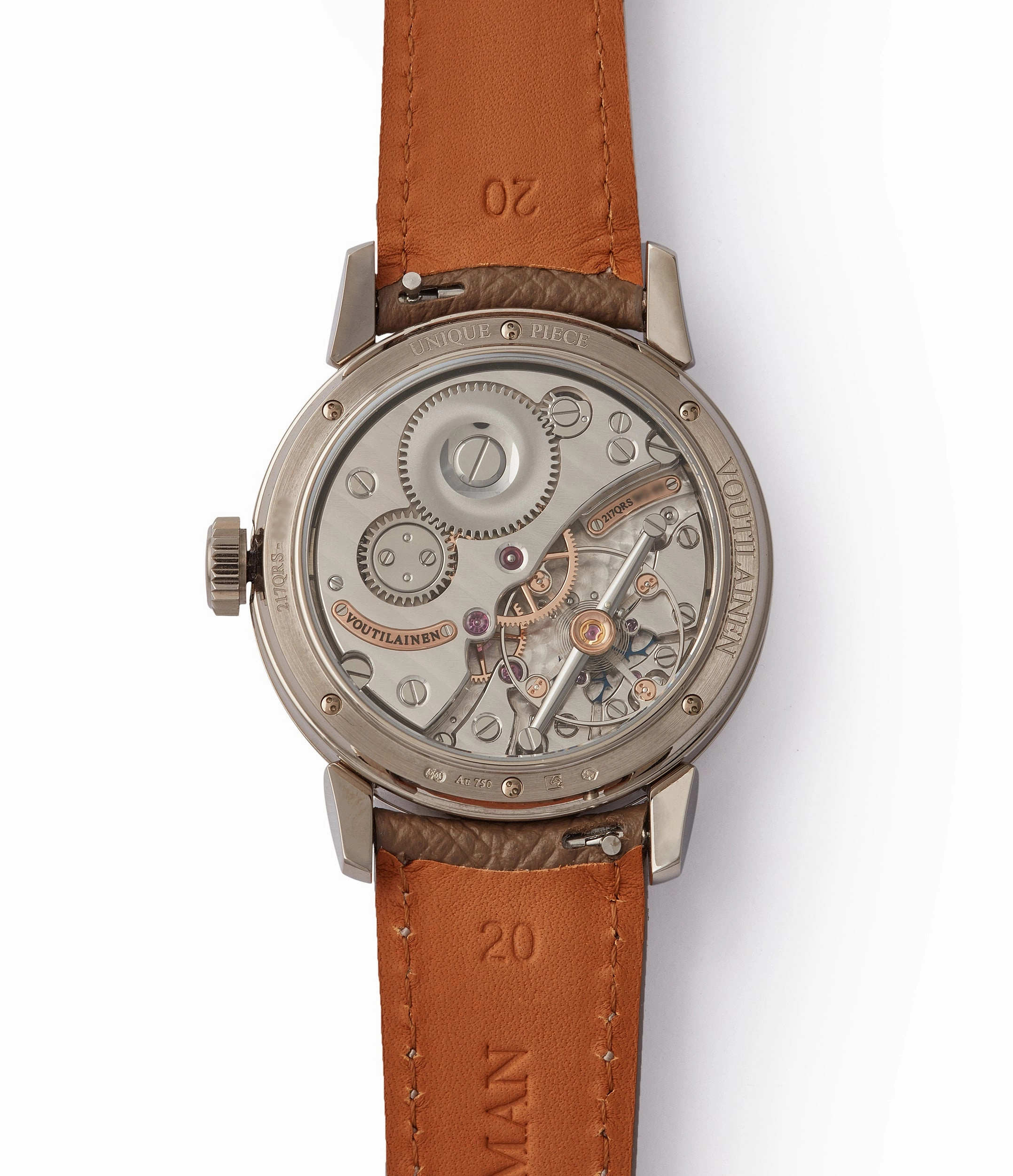 Retrograde Date 217QRS | Unique Piece for A Collected Man | White Gold